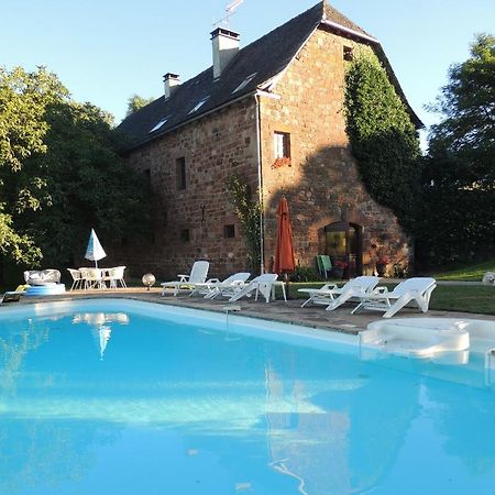 Domaine Du Mas Naut Bed and Breakfast Conques-en-Rouergue Exteriör bild